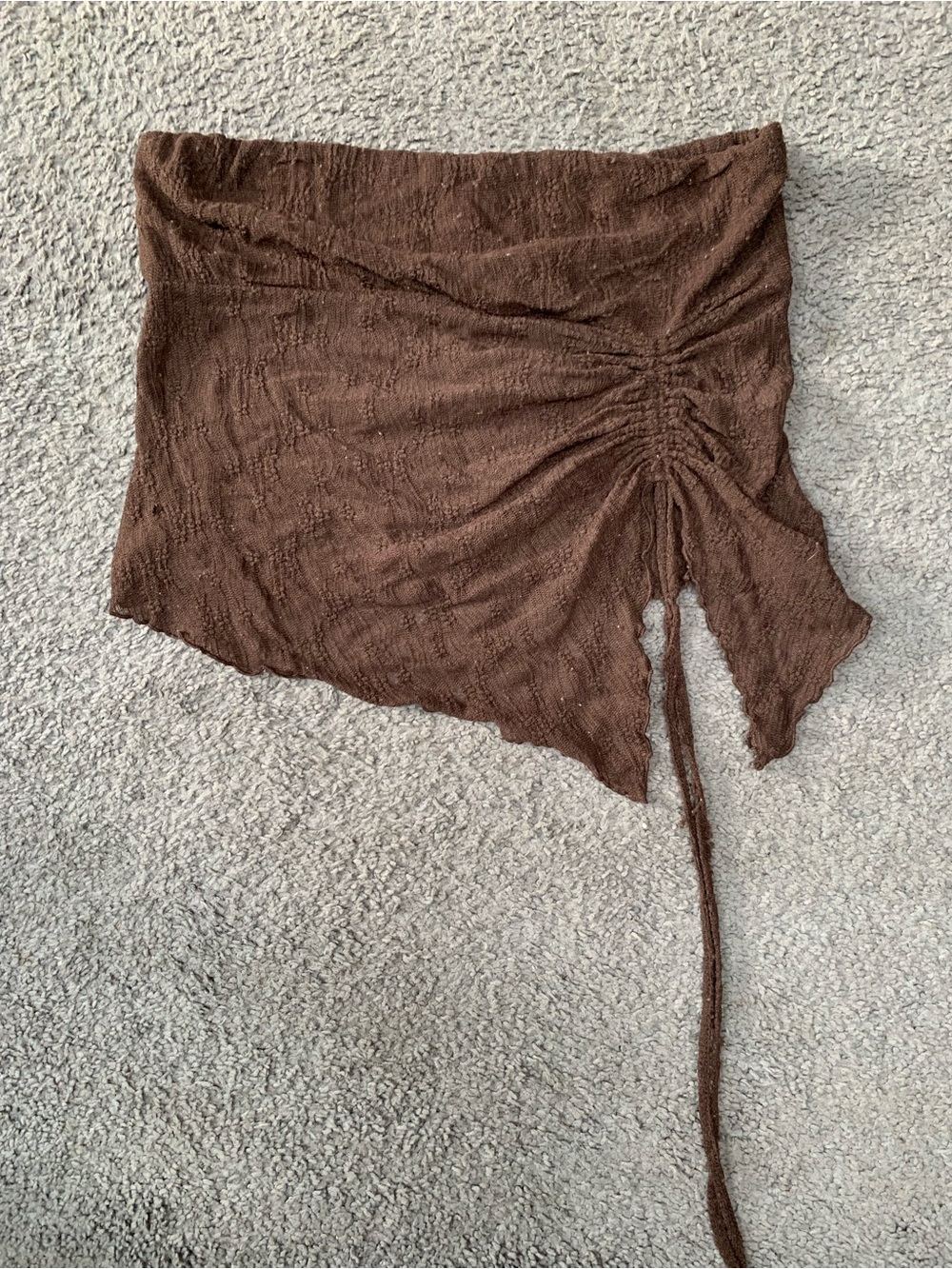 Full Tilt Asymmetric Bandeau Top